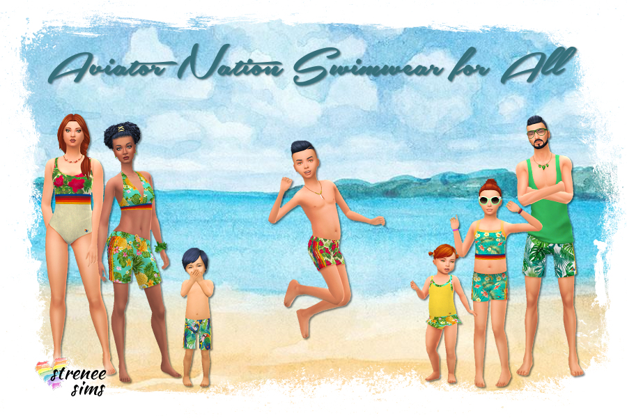 AV Nation Swimwear For All | Swimwear for men, women, children and toddlers | www.streneesims.com