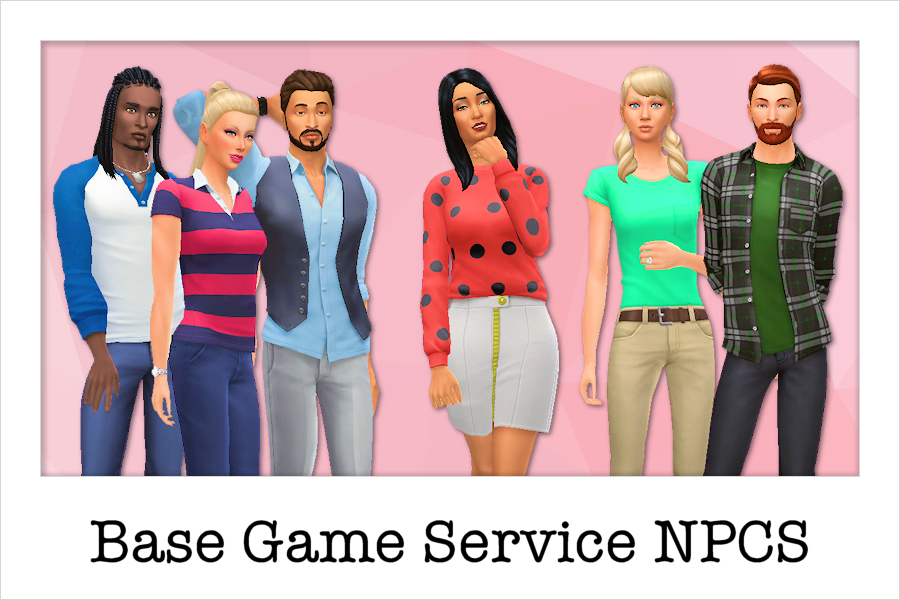 Base Game Service NPCs 1