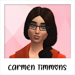 Carmen Timmons - Base Game Service Sims: Maid