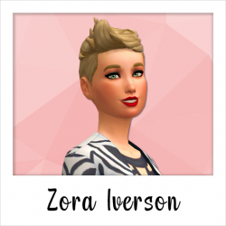 Zora Iverson - NPC - Weirdo - Set 1