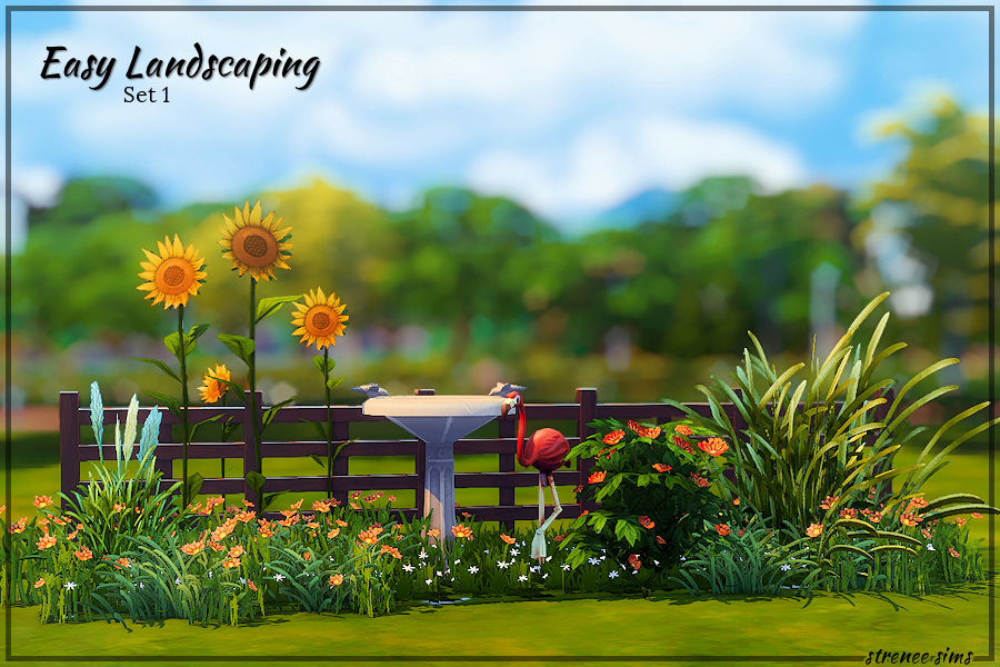 Easy Landscaping Set 1