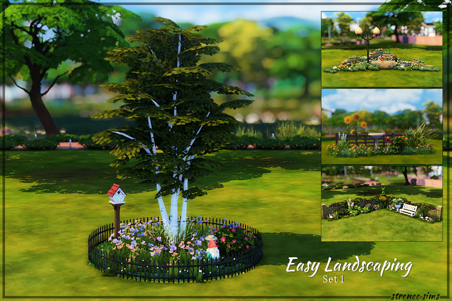 Easy Landscaping Set 1