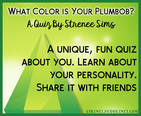 What Color is Your Plumbob? A Quiz by strenee sims